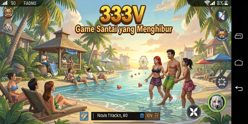 Tampilan menarik gameplay 333V yang menyenangkan.