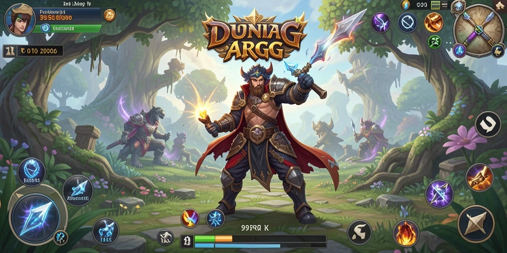 Gameplay menakjubkan dalam 99RK dengan pertarungan epik.