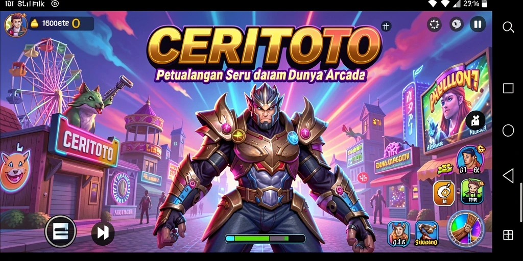 Tangkapan layar dari gameplay seru CERITOTO yang menarik.