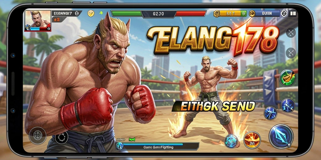 Tampilan aksi mendebarkan dalam pertandingan Fighting ELANG178.