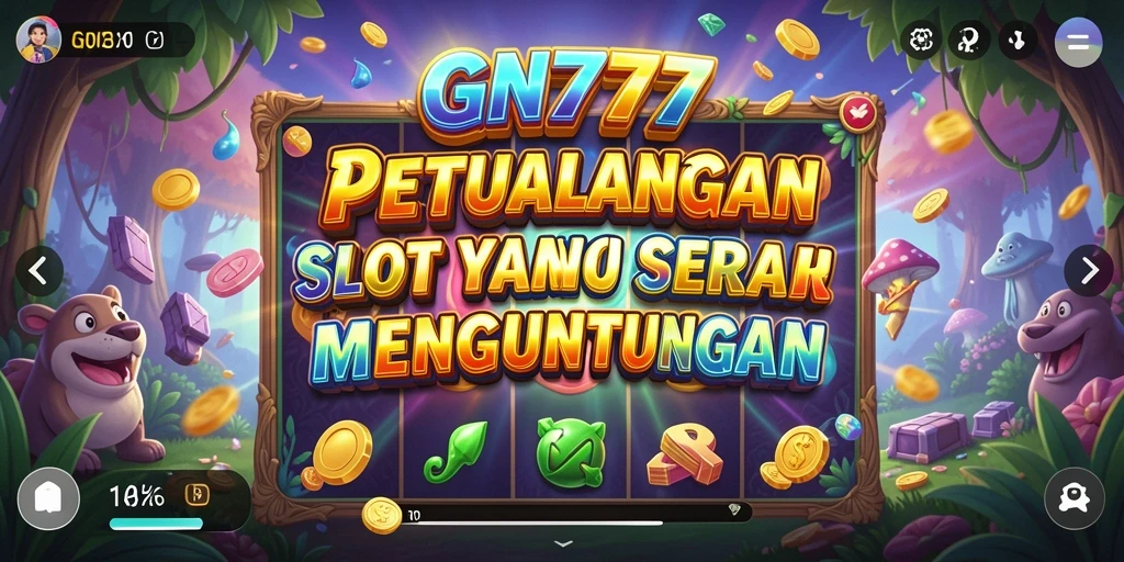 Tampilan gameplay Slot GN777 yang menarik dan penuh aksi.