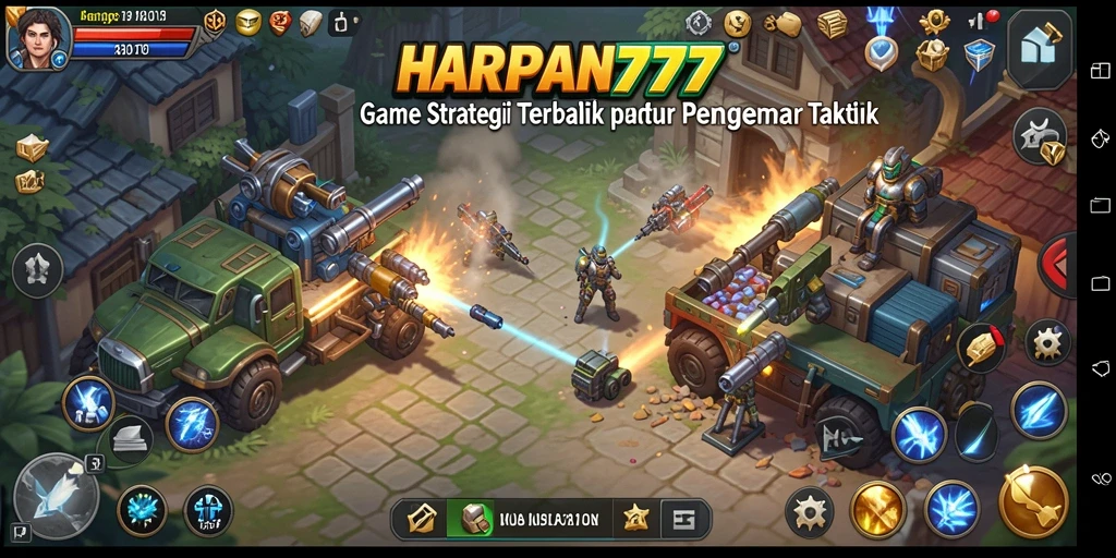 Tampilan gameplay seru dari HARAPAN777 dengan strategi mendebarkan.