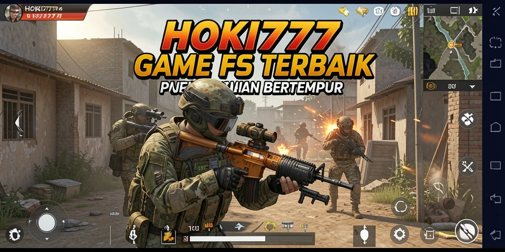 Screenshot HOKI777 menunjukkan aksi tembak-menembak mendalam dan grafis luar biasa.