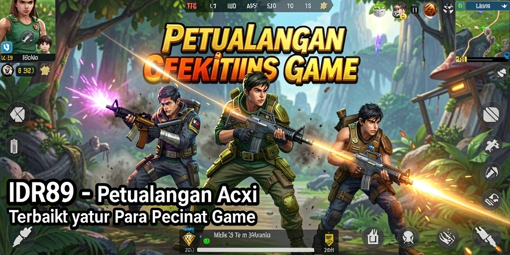Tampilan gameplay mendebarkan dalam IDR89 yang memikat para pemain.