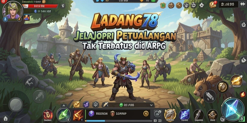 Menampilkan aksi bertarung seru dalam dunia ARPG yang menakjubkan.