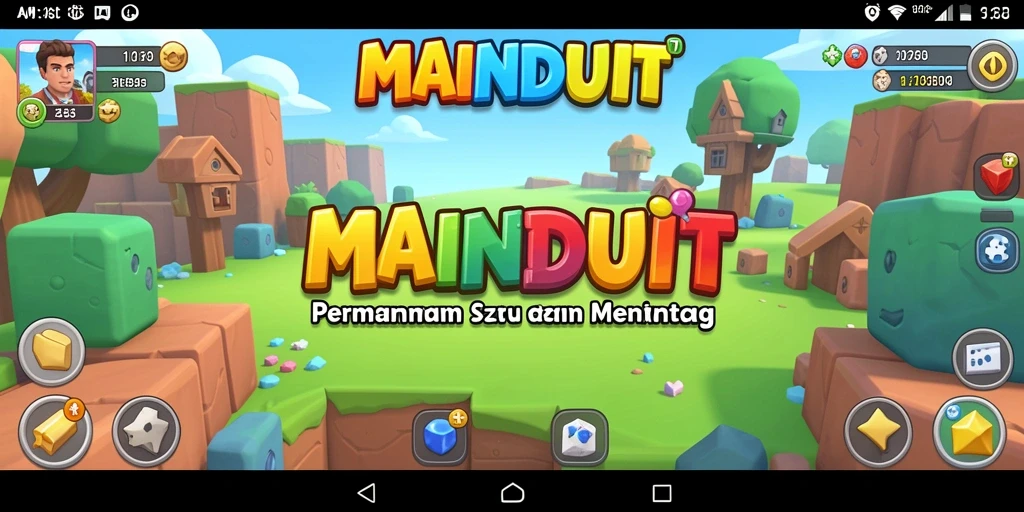 Screenshot gameplay menunjukkan berbagai puzzle yang menantang dan menarik.