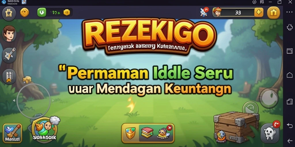 Tampilan gameplay <strong>REZEKIGO</strong> yang menarik dan interaktif.