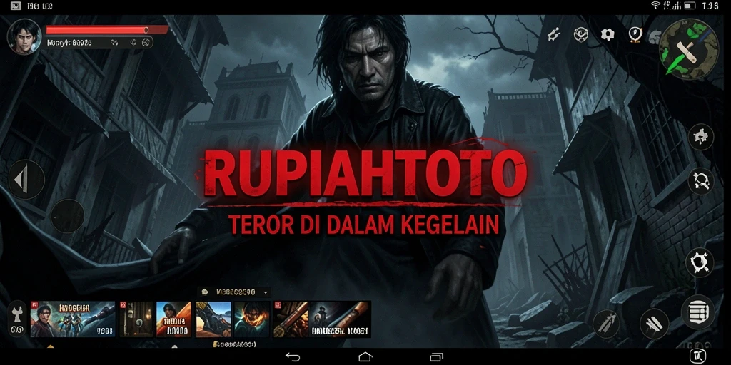 Tampilan gameplay RUPIAHTOTO yang menegangkan dan mengerikan.