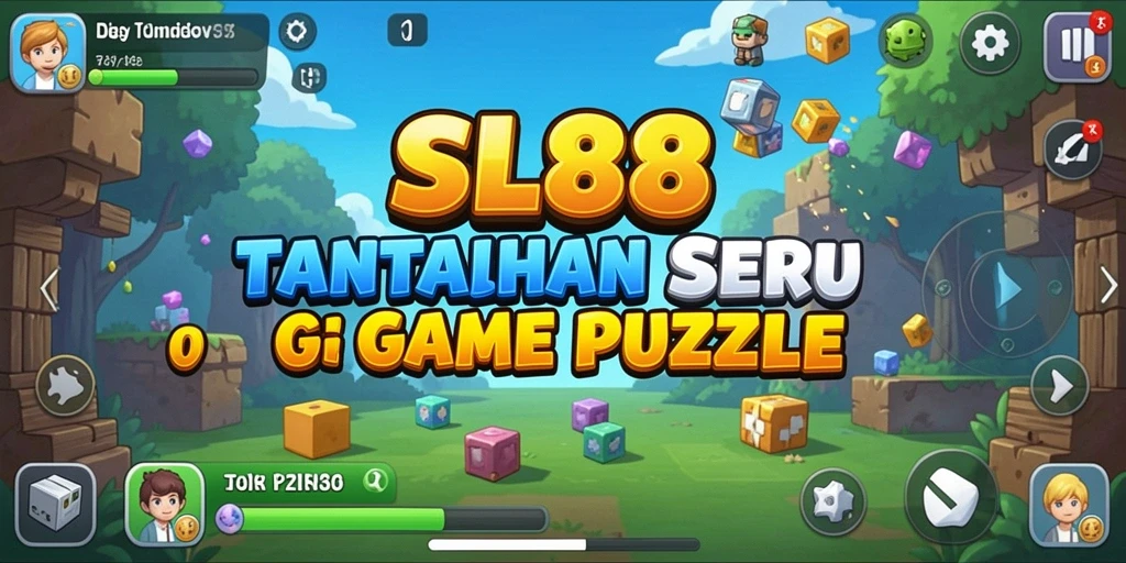 Tampilan gameplay SL888 yang menarik dalam game Puzzle.
